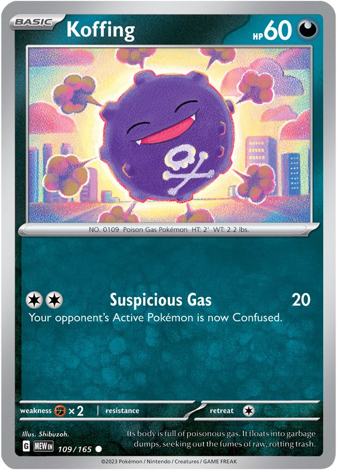 Koffing (109/165) [Scarlet & Violet: 151]