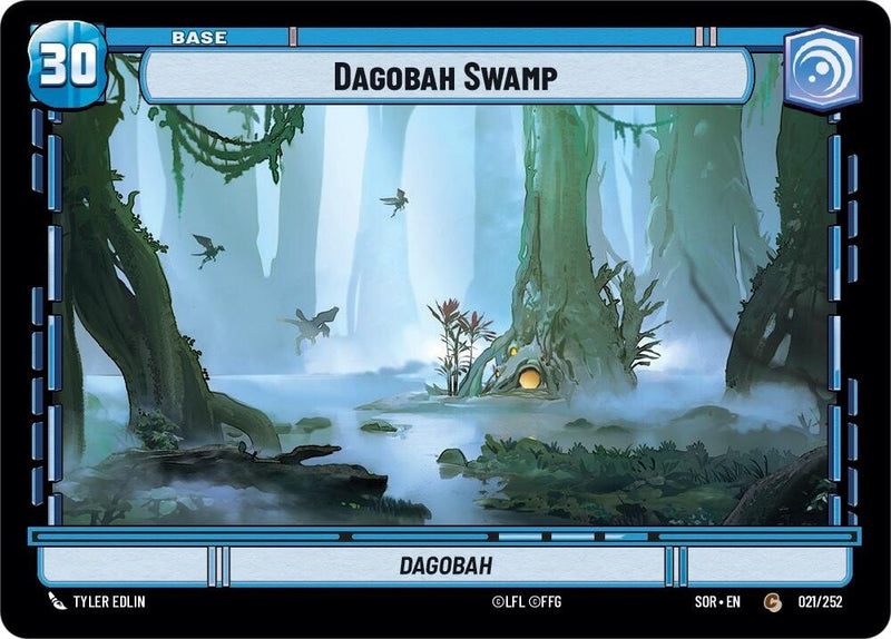 Dagobah Swamp // Shield (21 // T02) [Spark of Rebellion]