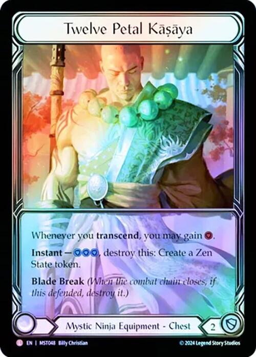 Twelve Petal Kasaya (Extended Art) [MST048] (Part the Mistveil)  Cold Foil