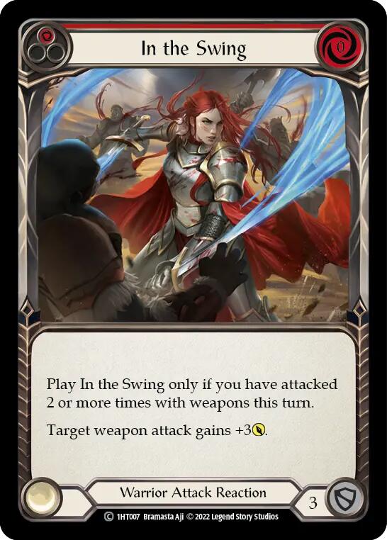 In the Swing (Red) [1HT007] (History Pack 1 Dorinthea Blitz Deck)