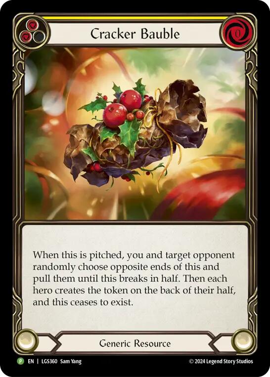 Cracker Bauble // Quicken and Might [LGS360-FUN017] (Promo)