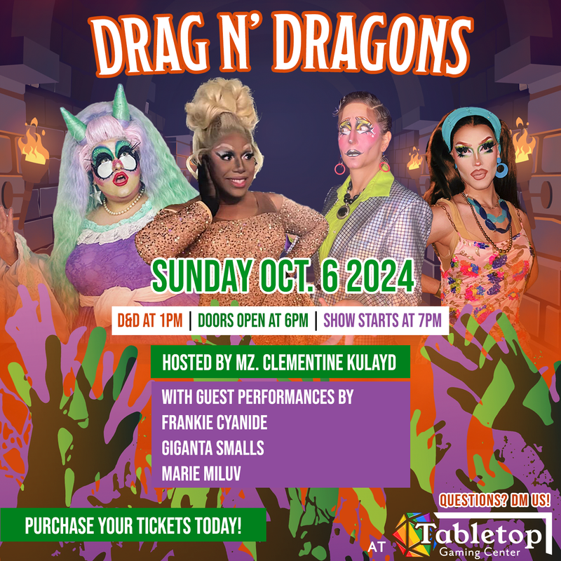 Drag N' Dragons Show Ticket