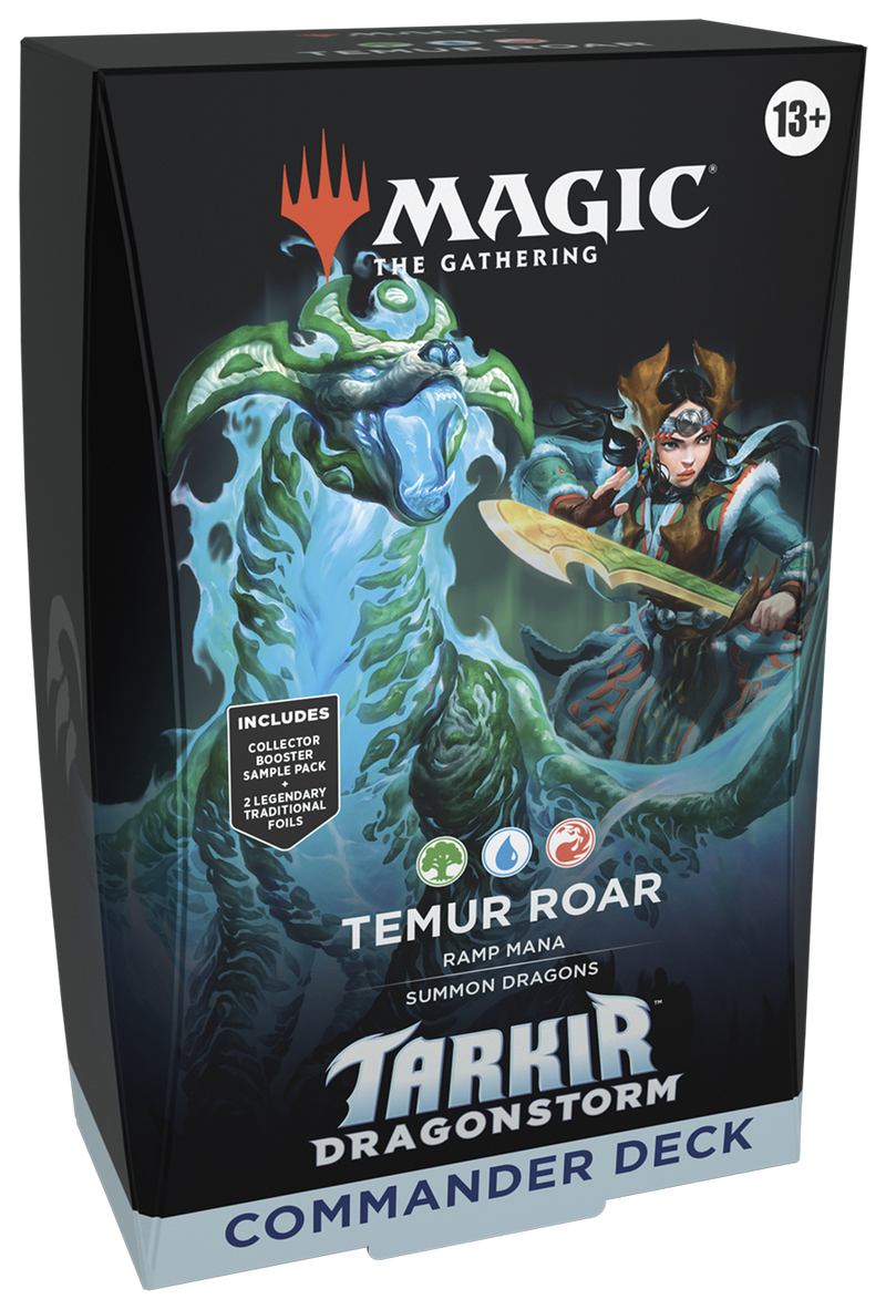 Tarkir Dragonstorm Commander - Temur Roar