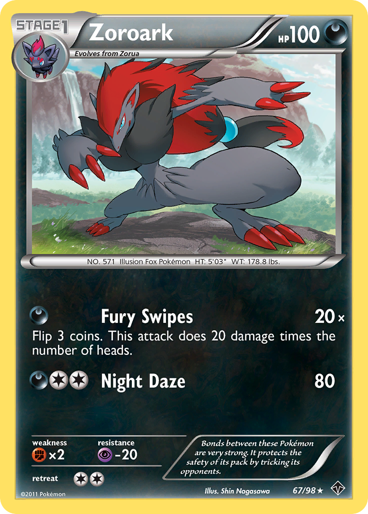 Zoroark (67/98) [Black & White: Emerging Powers]