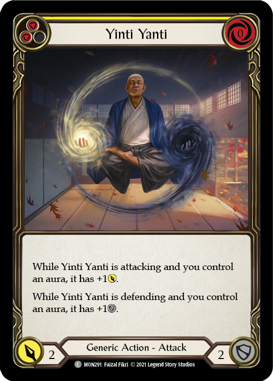 Yinti Yanti (Yellow) [MON291-RF] 1st Edition Rainbow Foil