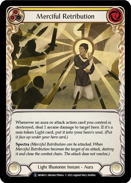 Merciful Retribution [U-MON012-RF] Unlimited Rainbow Foil