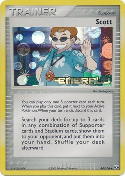 Scott (84/106) (Stamped) [EX: Emerald]