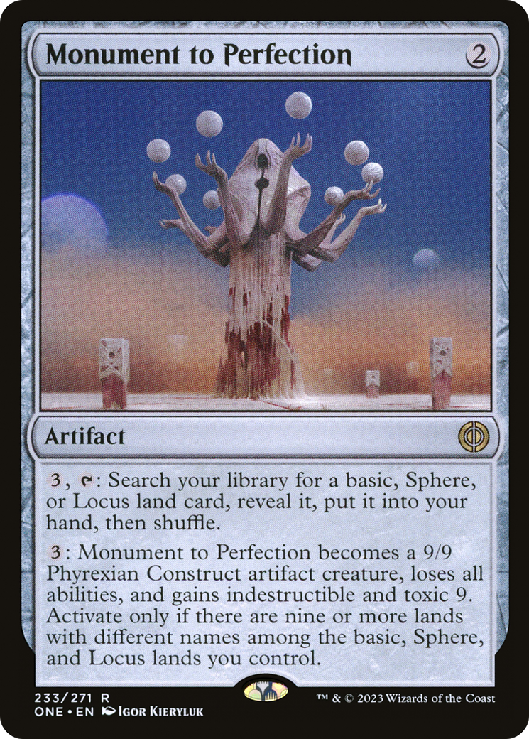 Monument to Perfection [Phyrexia: All Will Be One]