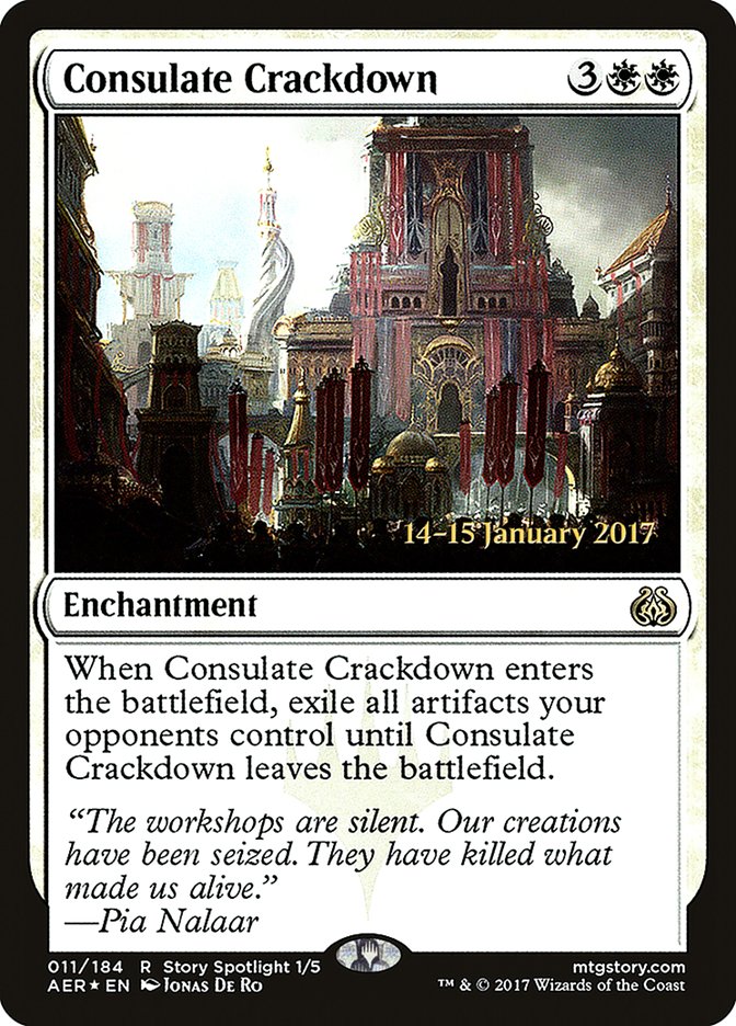 Consulate Crackdown [Aether Revolt Prerelease Promos]