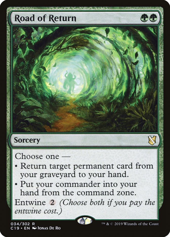 Road of Return [Commander 2019]