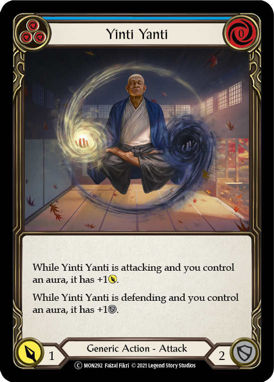 Yinti Yanti (Blue) [U-MON292-RF] Unlimited Rainbow Foil