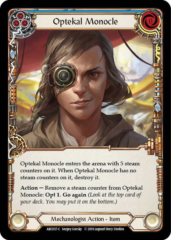 Optekal Monocle [ARC037-C] 1st Edition Normal