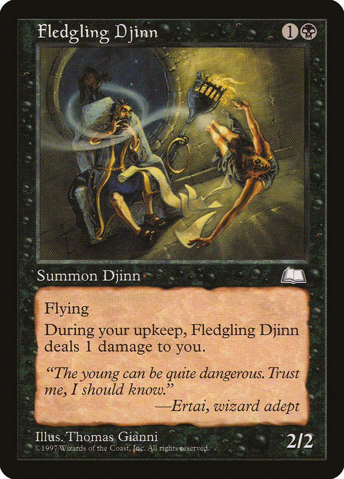 Fledgling Djinn [Weatherlight]