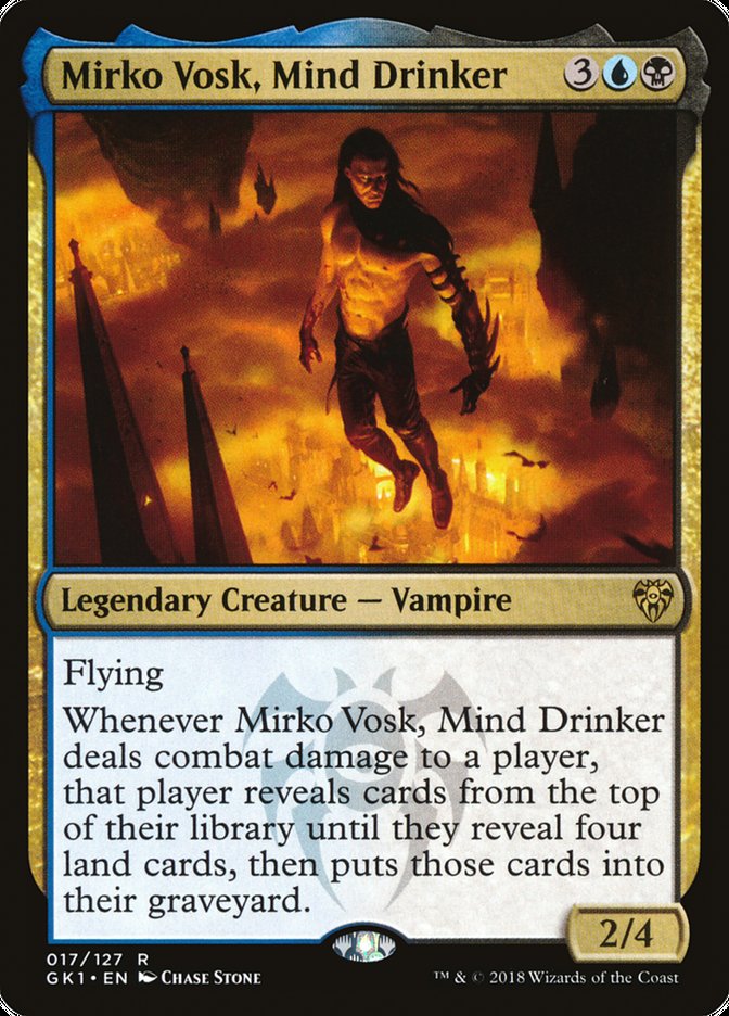 Mirko Vosk, Mind Drinker [Guilds of Ravnica Guild Kit]