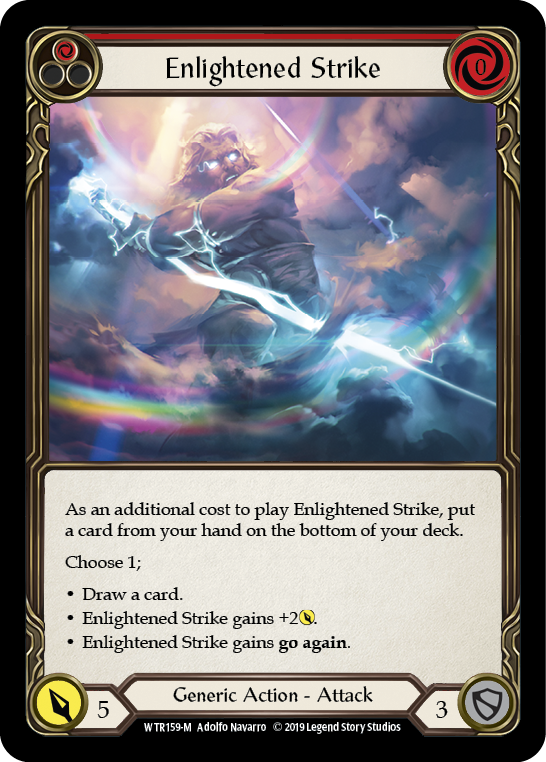 Enlightened Strike [WTR159-M] Alpha Print Normal