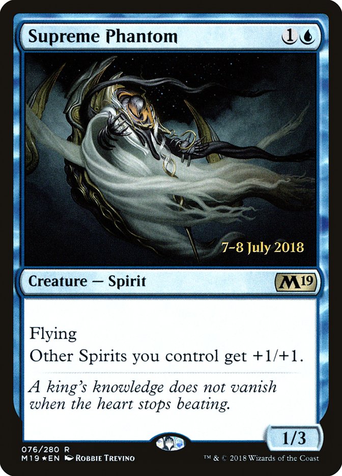 Supreme Phantom [Core Set 2019 Prerelease Promos]